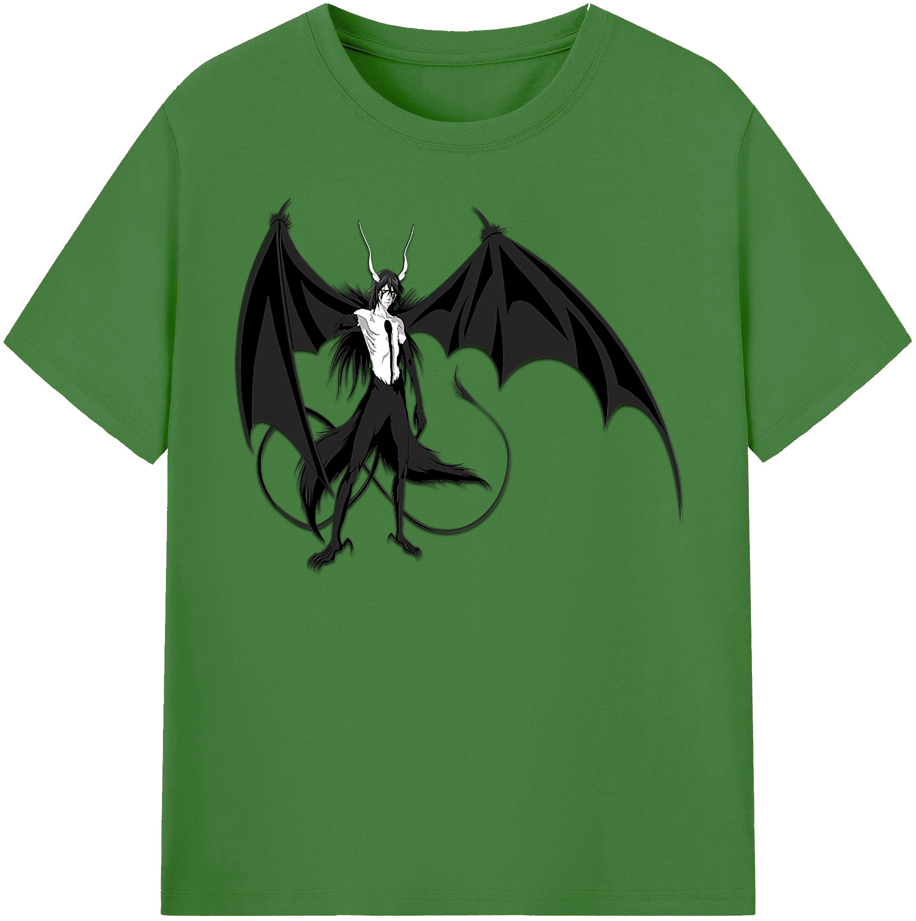 （画像用） ブリーチ ウルキオラ·シファー BLEACH Ulquiorra cifer レディースカジュアルプリントTシャツ（綿100％）